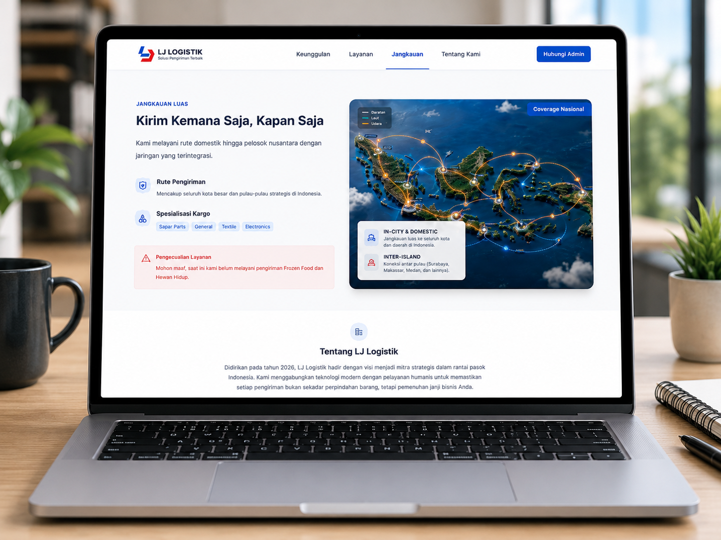Delivery Tracking Interface