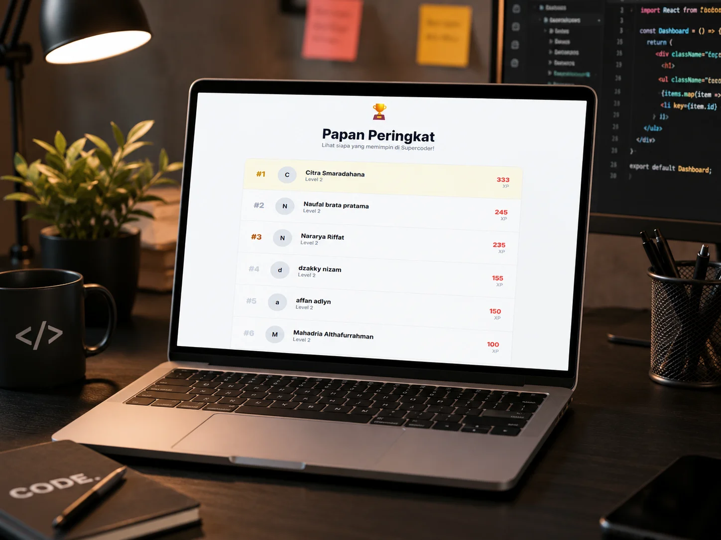 Monaco Code Editor & Challenge Interface